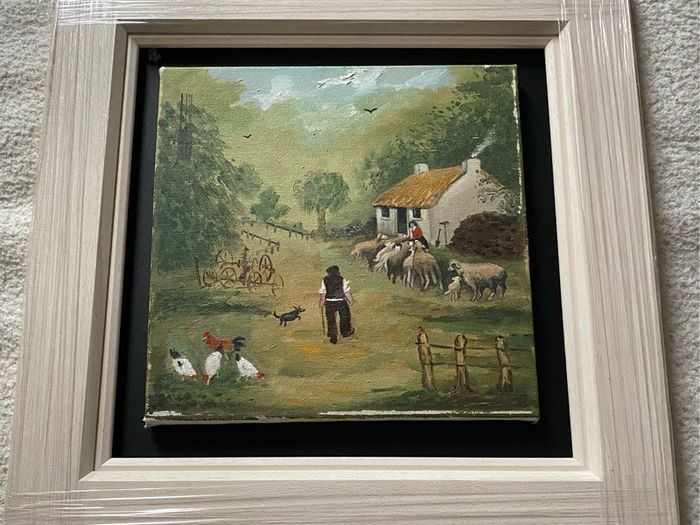 PAINTING Original John Schwatchke painting
