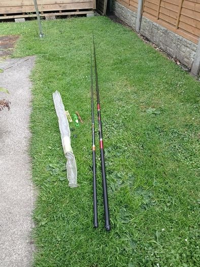 fishing telescopic whips x2