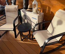 Outdoor Rocking garden set