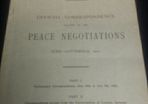 1921 Dail Ireland Official Correspondence Peace Negotiations