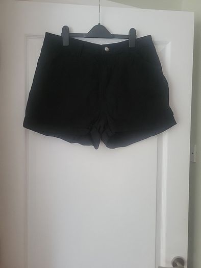 Black Cargo Shorts