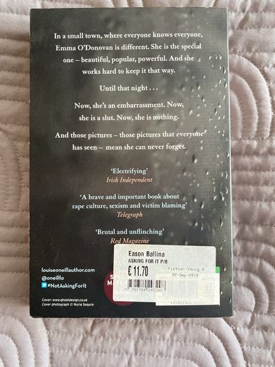 Book: Louise O'Neill, Asking For It