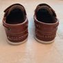 Next tan brown leather boys shoes size 9 junior Image 5