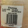 Dorma Single Platform Valance White Image 7