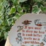 mid century plate, Kitchen plate, display plate Image 3