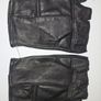 SALE!  Star Studded Biker Punk Rock Unisex Faux Leather Fingerless Gloves Image 3