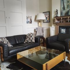 Mid - century Habitat two seater/ sofa/ table