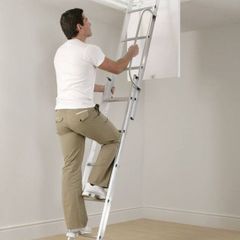 Attic ladders aluminium supplied & fitted sale price