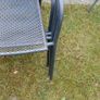 Garden table and 4 chairs outdoor glass Image 4