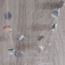 Beautiful  3 layer necklace silver metal zinc alloys Image 5