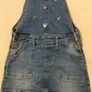 Blue Denim Dungaree Dress Image 5