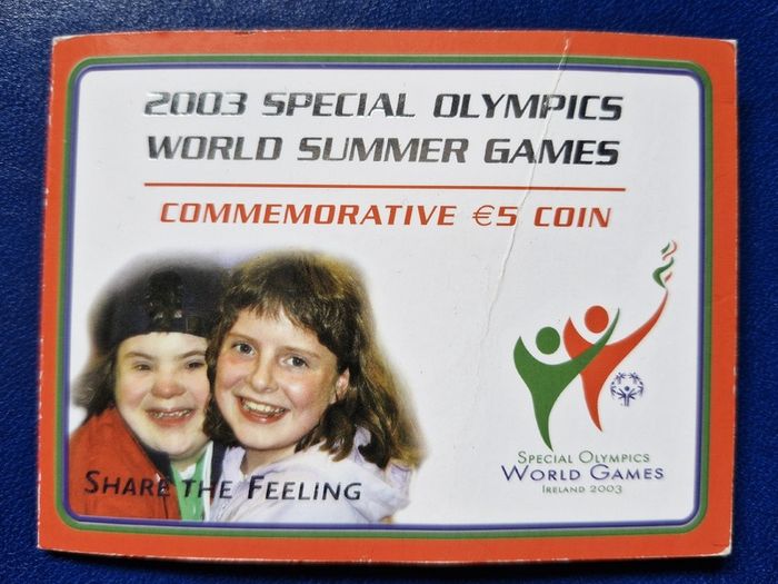 Ireland 2003 Special Olympics Sealed Uncirculated Coin
