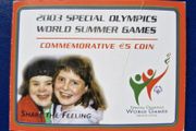 Ireland 2003 Special Olympics Sealed Uncirculated Coin