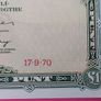 Irish 1970  Lady Lavery One pound banknote in uncirculated condition Image 3