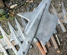 Battle pikes Halloween props