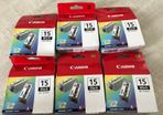 Brand new canon 15 black twin pack cartridges