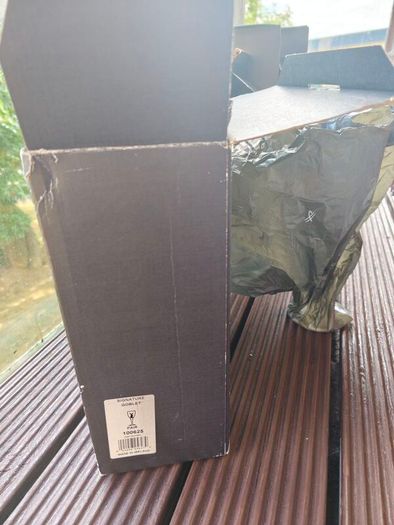 John Rocha Waterford Signature.  25cm Crystal Goblets. 3 Boxed Pairs, 6 Glasses. New, Unused