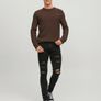 JACK & JONES Men's Am 502 Lid Sts Skinny Jeans, Black (Black Denim), W31/L30 Image 3
