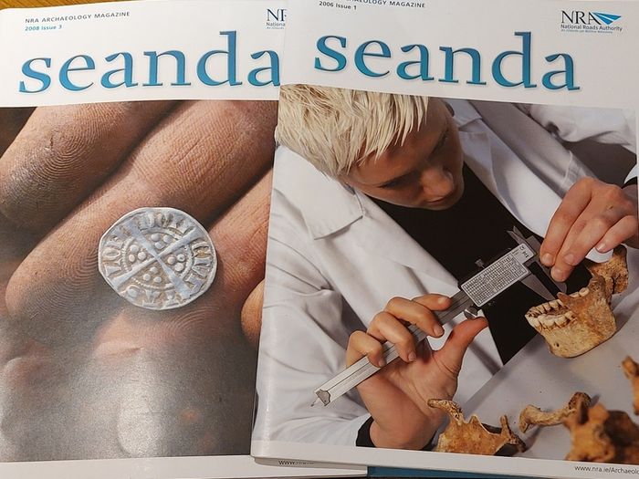14 Archaeology Ireland magazines, 12 Archaeology  Ireland guides, 2 Archaeology NRA