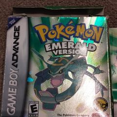 Pokemon Emerald Nintendo GBA Gameboy Advance NTSC USA