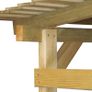 Garden Canopy Impregnated Pinewood 170x170x180 cm Image 2