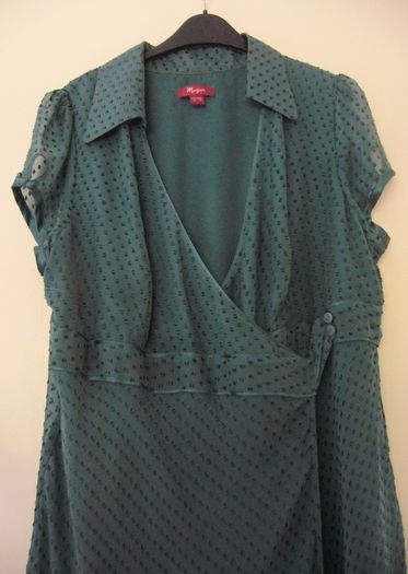 Green Silk Dress