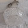 Vintage Silver-plated Mounted Moulded Glass Decanter Image 5