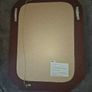 Over mantle grey rectangle mirror with gold trim Image 4