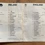 Very Rare 1967 Ireland v England - Five Nations Championship Programme Image 2
