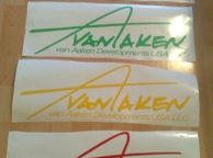 main image for ad Vanaken  windscreen sticker