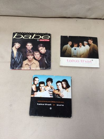 Take that 3 cd singles limited editions rare