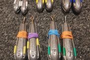 FISHING Grip weights 3oz 4oz 5oz 6oz 7oz. 85g 110g 140g 170g 200g