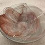 Large 26cm Hand-Blown Art Glass Centerpiece Bowl Image 2
