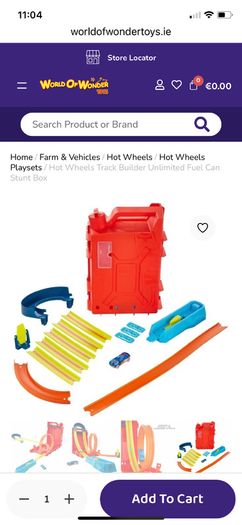 Hotwheels Petrol Tank