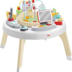 Fisher-Price 2-in-1 Like a Boss Activity Center, Baby Entertainer and Play Table