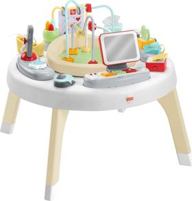 Fisher-Price 2-in-1 Like a Boss Activity Center, Baby Entertainer and Play Table