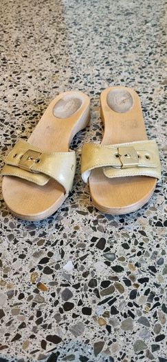 Dr.Scholl sandals metalic