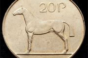 [#43..] - Ireland 1996 | 20p | Twenty Pence | Horse | KM.25 | BU