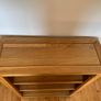 Solid Oak Bookshelf  Excellent Condition Image 2