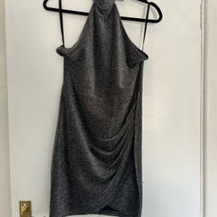 Sliver Grey Sparkly AX Paris Dress New with Tags