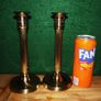 Brass Candlesticks 21cms Image 6