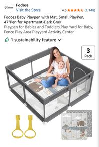 fodoss baby playpen