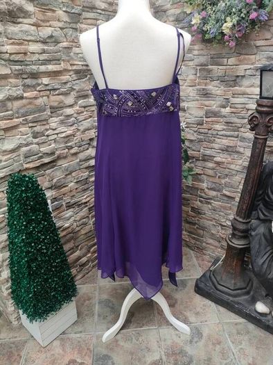 Debut Debenhams Purple Occasion Formal Party dress size 16 Postage included
