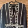 Zara embroidery linen maxi dress XS Image 4