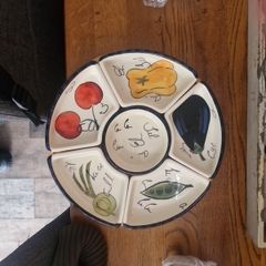 Rayware dining set/lazy susan