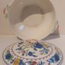Fabulous Vintage Masons Ironstone Lidded Two Handled Round Shaped Tureen or Vegetable Dish in the Regency Pattern - Unusual Shaped Piece, Circa 1940 Image 8
