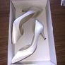 satin wedding shoes size 5 rainbow Image 2