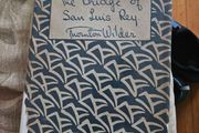 The Bridge Of San Lius Rey   By Thornton.  Rare Hardback With Dustjacket. Book In Good Condition.  Dustjacket Tatty And Torn. See Photos For Same.