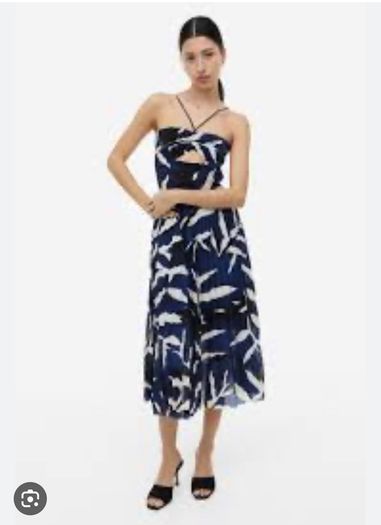 H&M blue dress