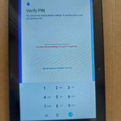 Alcatel 7 inch Tablet, pin locked, in very good condition